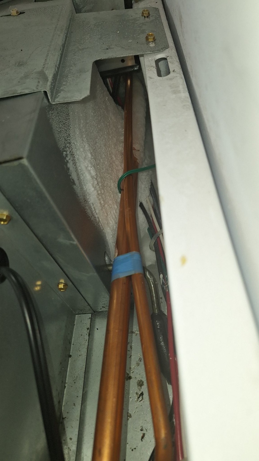 Before: Aging commercial breakroom appliances